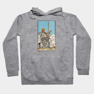 Queen of swords tarot Hoodie